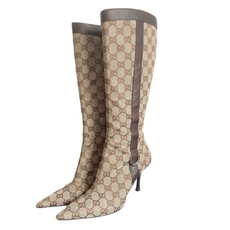 gucci monogram vector|Gucci monogram boots.